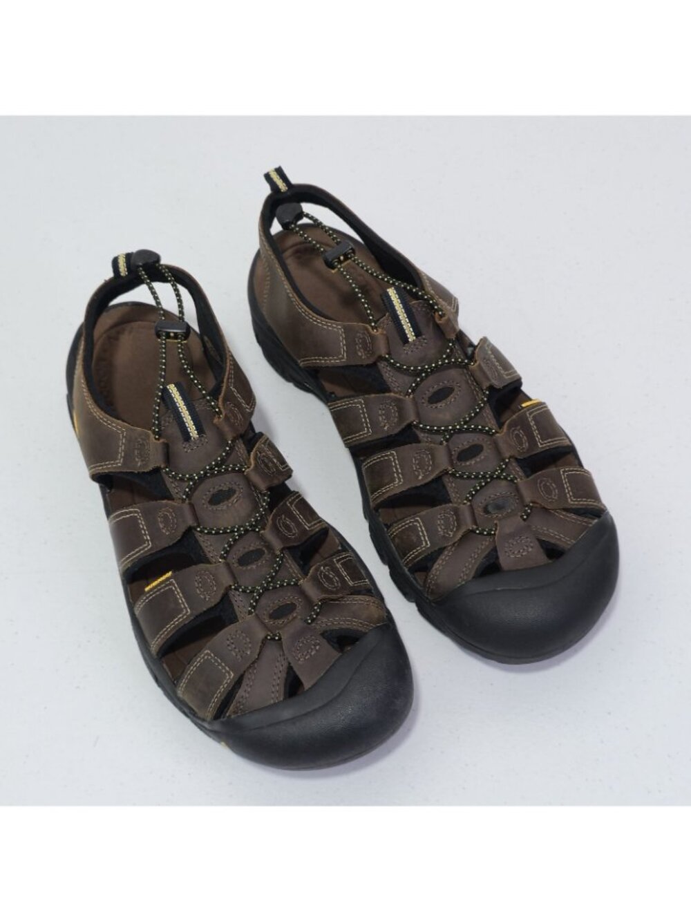 KEEN Newport Brown Leather Outdoor Sandal Men's Size 16 US (NWOB)